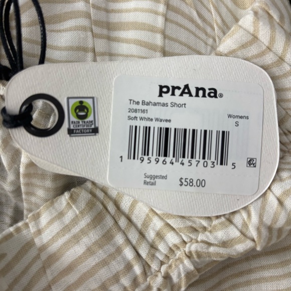 prAna NWT The Bahamas Short Size Small - Picture 7 of 9